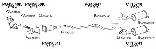 VENEPORTE 450439 Exhaust System